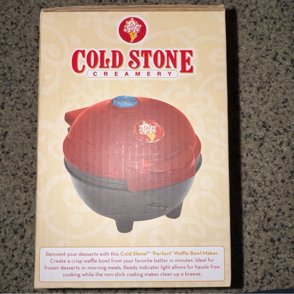 Coldstone Waffle Bowl Maker - Picture 2 of 3